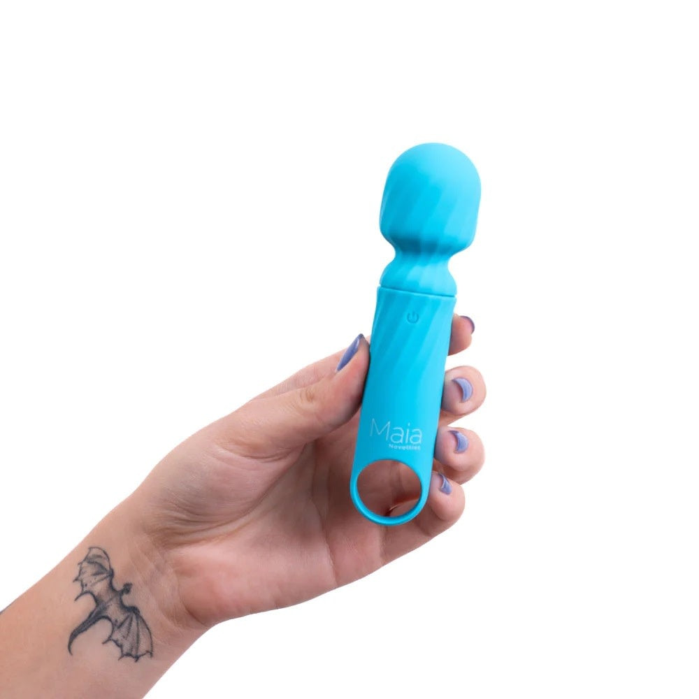 Vibelite Maia Dolly Rechargeable Mini Wand Blue