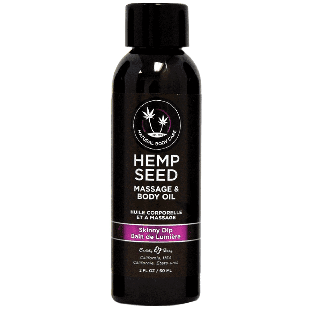 Skinny Dip Hemp Seed Massage Oil - 2oz