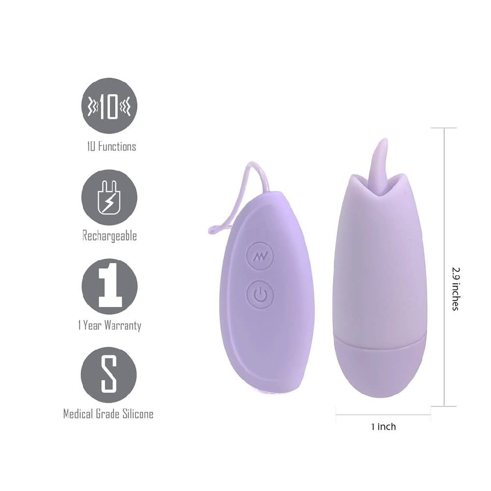 Ellie Maia Remote Luxury Fluttering Bullet Vibrator