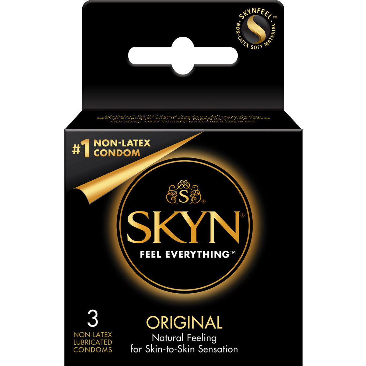 SKYN Original Non-Latex Condom 3-pack