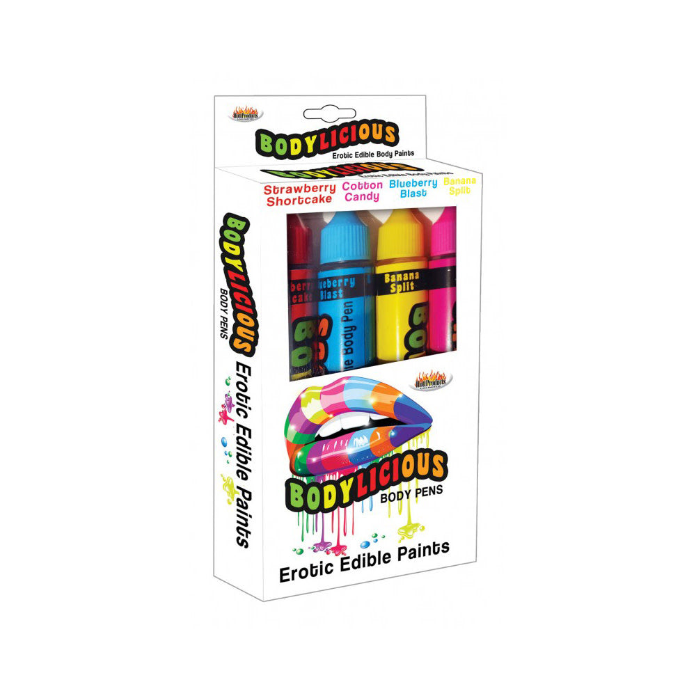 Bodylicious Edible Body Pens 4 Pack