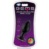 Gems Silicone Anal Plug - Medium