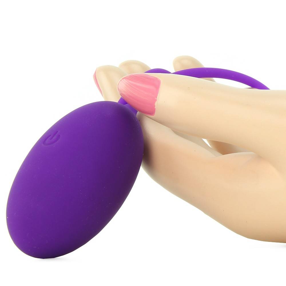 Vedo Peach Remote Vibrating Kegel Ball