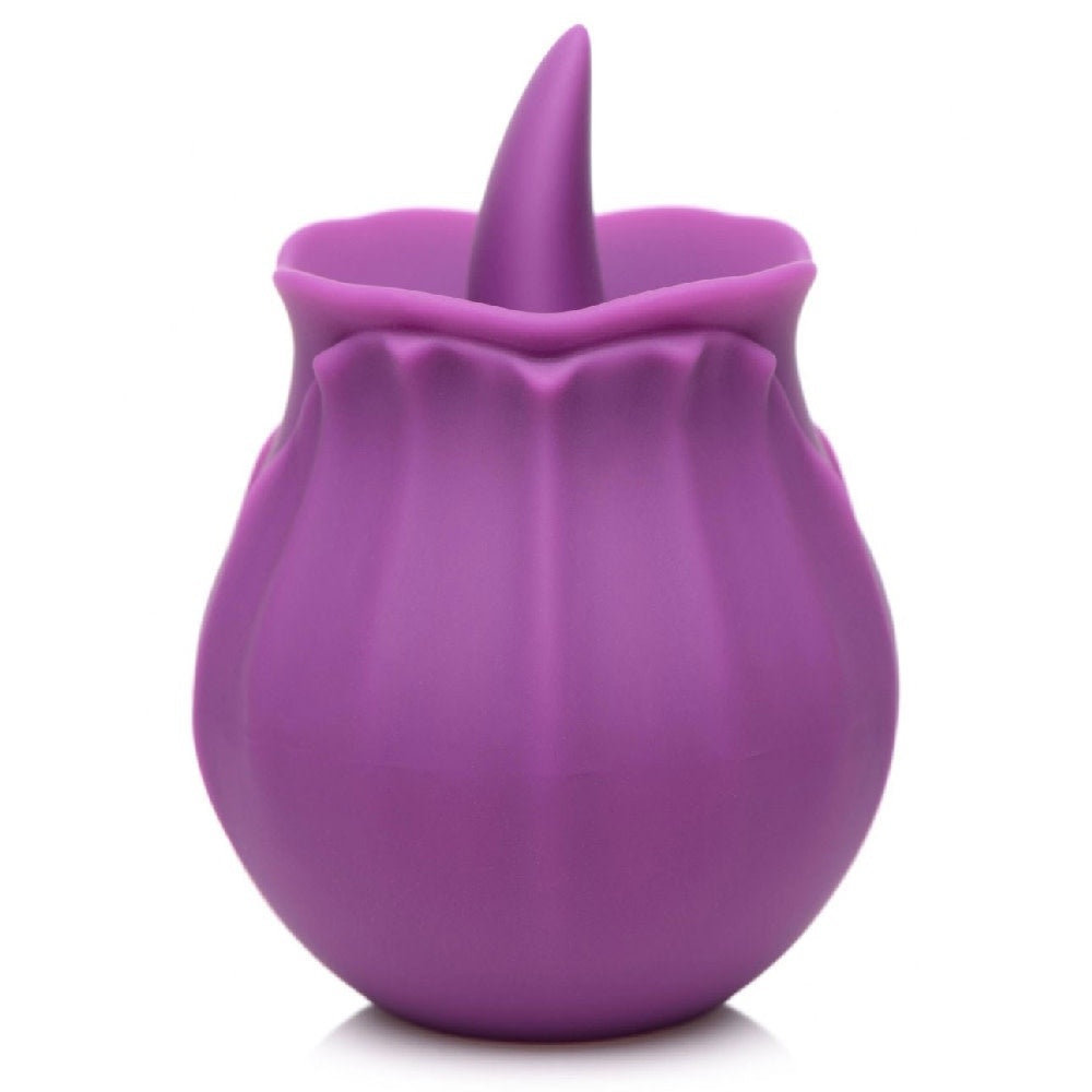 The Rose Bloomgasm Licking Vibrator - Purple