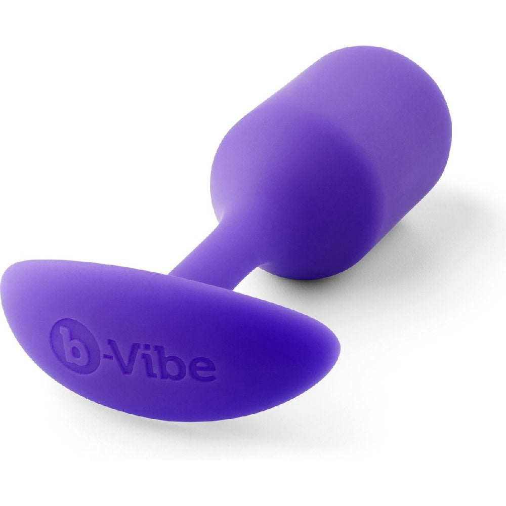 b-Vibe Weighted Snug Plug 2 - 114 g Purple