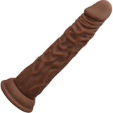 Turbo Shaft Realistic Vibrator Brown