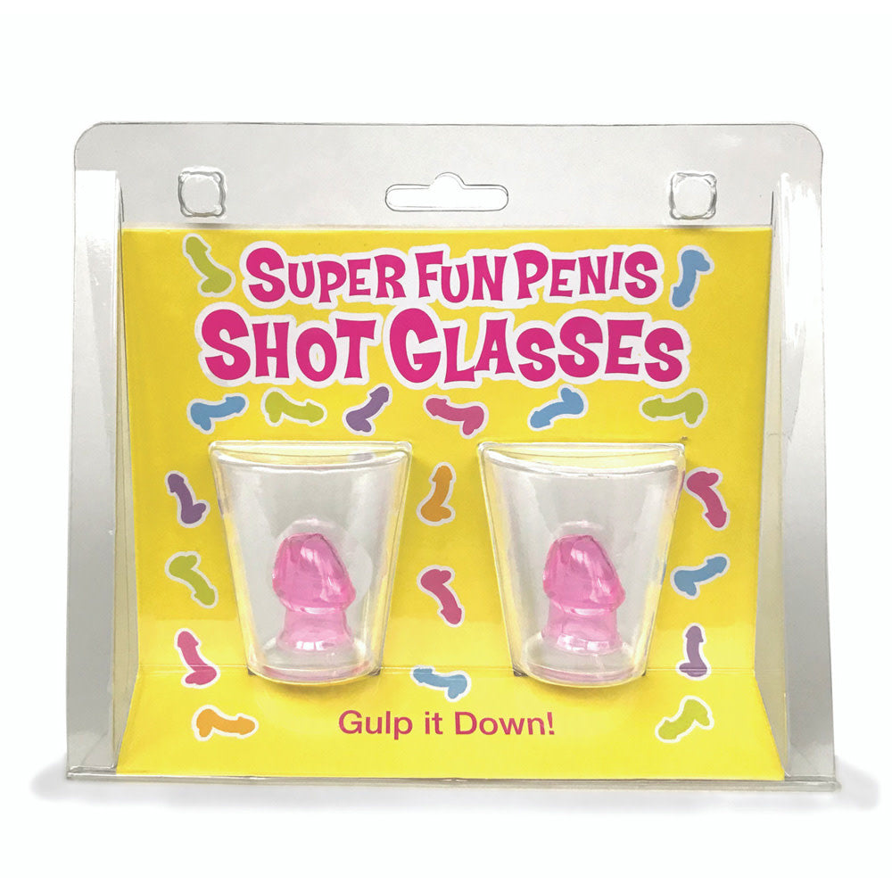 Super Fun Penis Shot Glasses - Set of 2