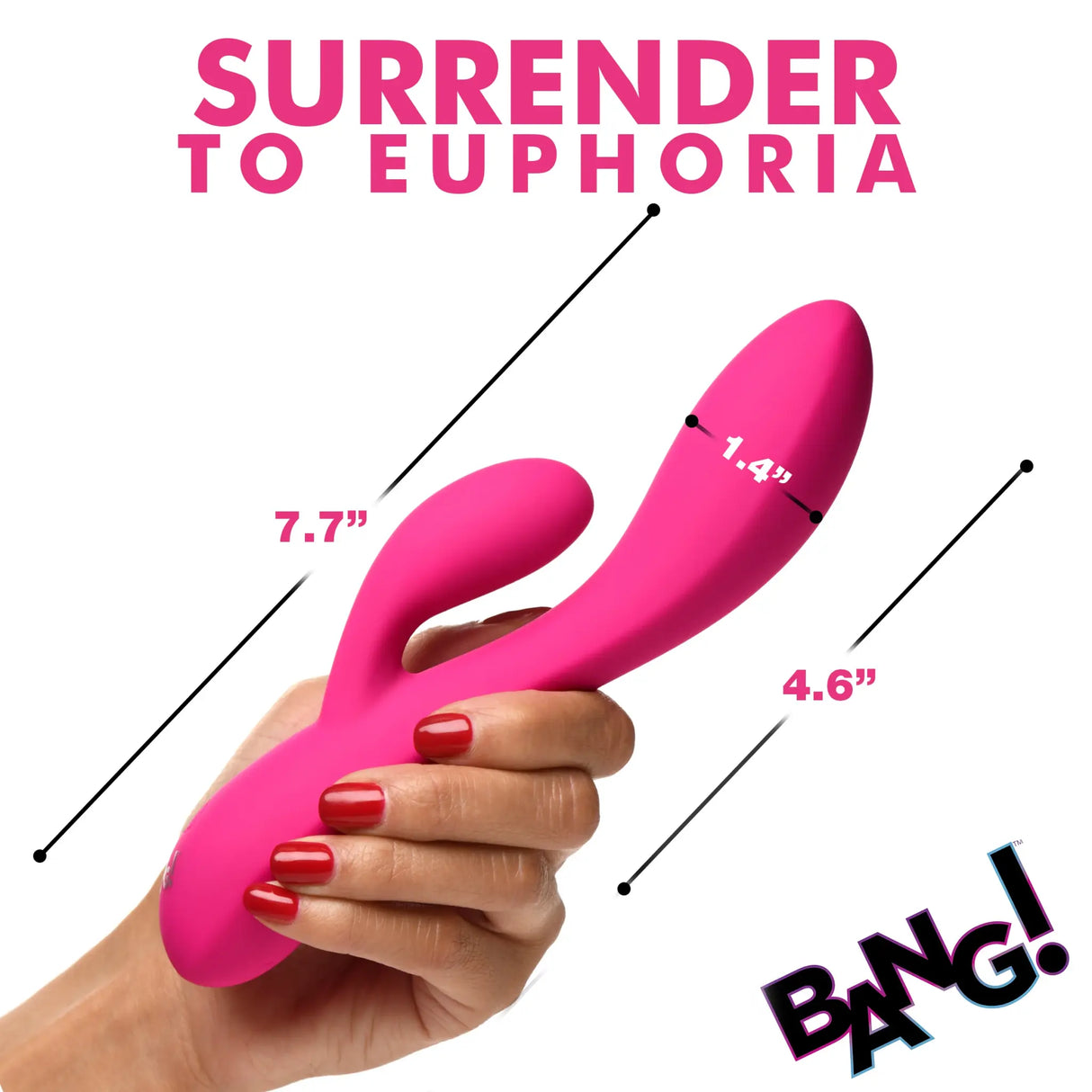 Flexible Silicone Ultra Rabbit - Pink