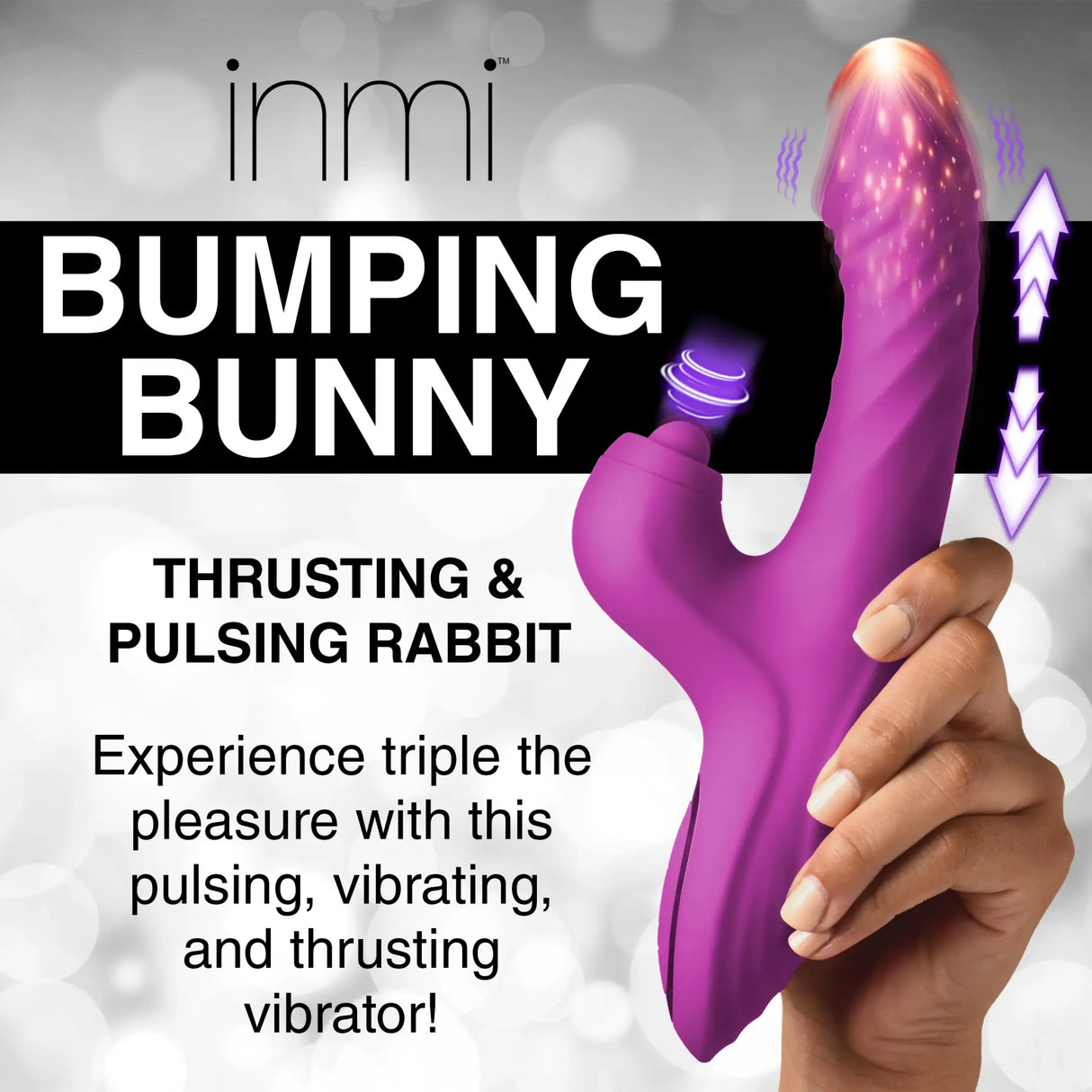 Bumping Bunny Thrusting Pulsing Rabbit Vibrator