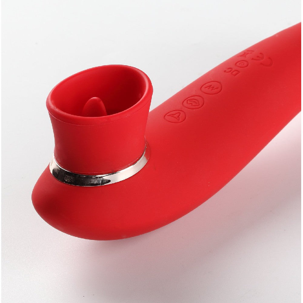 Destiny Suction Vibrator With Flickering Tongue