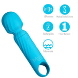 Vibelite Maia Dolly Rechargeable Mini Wand Blue