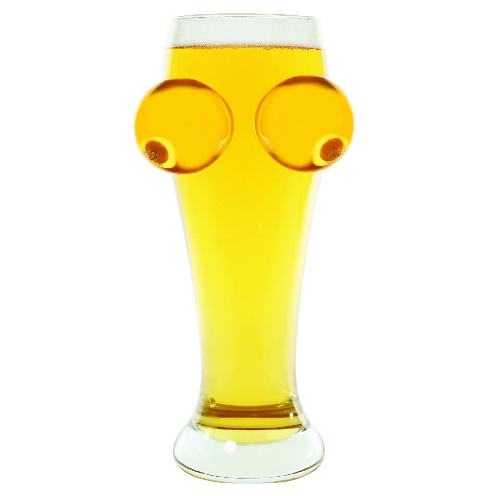 Boobie Beer Glass