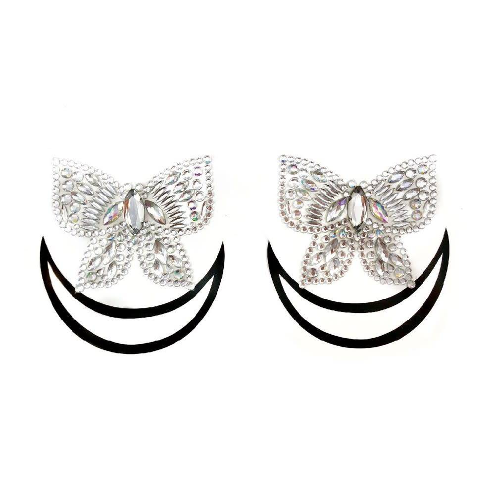 Crystal Butterfly Pasties