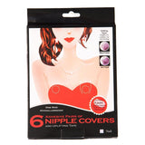 Flower Shaped Nipple Covers with Breast Lift Adhesive