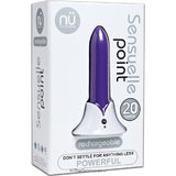 Sensuelle Point 20-Function Rechargeable Vibrating Bullet