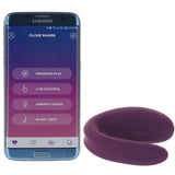 Double Joy App Controlled Vibrator Violet