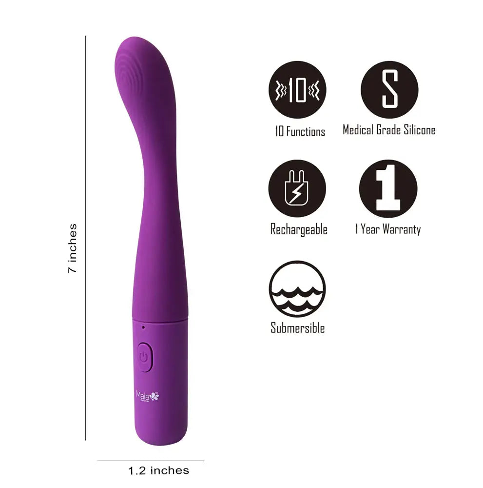 Chelsi 10-Function Silicone G-Spot Vibrator