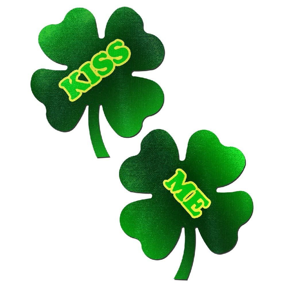 "Kiss Me" Shamrock Pasties