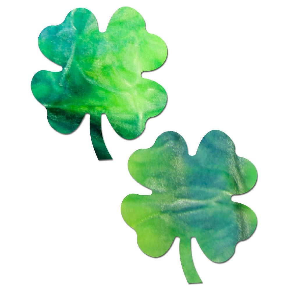 Tie-Dye Lucky Shamrock Pasties