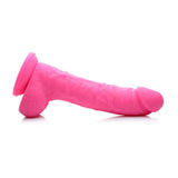 7" Silicone Dildo with Balls