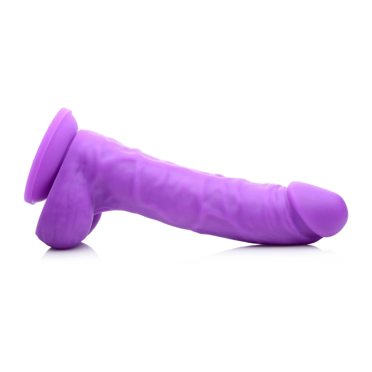 7" Silicone Dildo with Balls