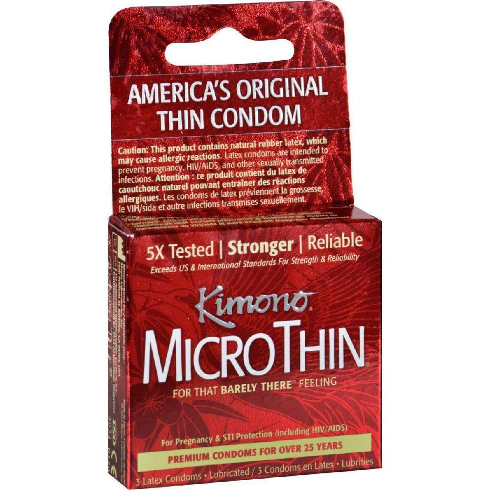 Microthin Ultra Condom 3 pack