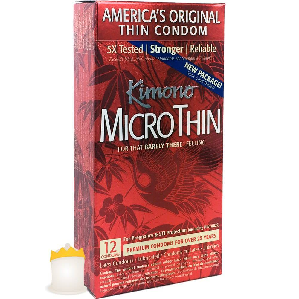 Microthin Ultra Condom 12 pack