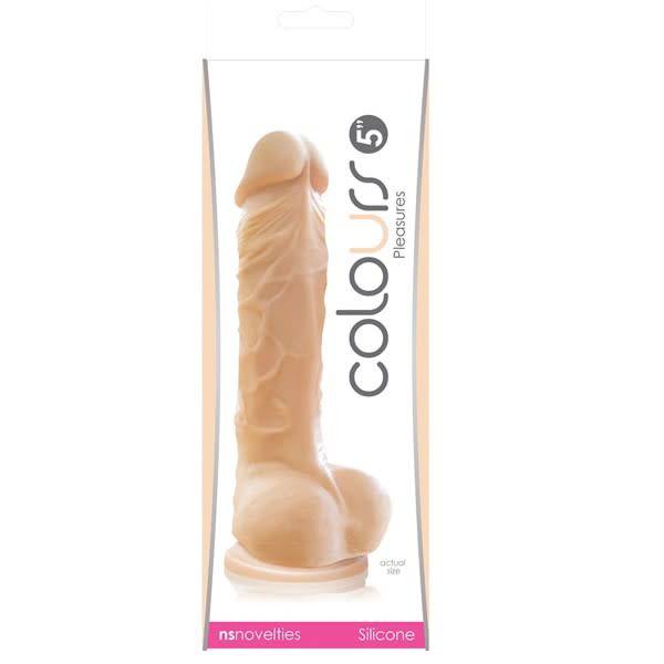 Colours Pleasures 5 inch Dildo - White