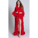 Deluxe Feather Robe