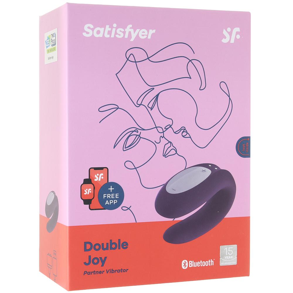 Double Joy App Controlled Vibrator Violet