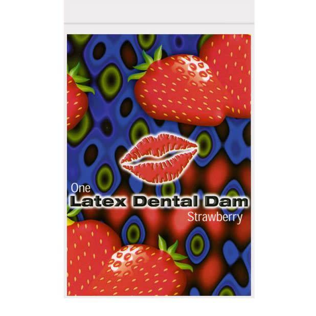 Latex Dental Dam Strawberry