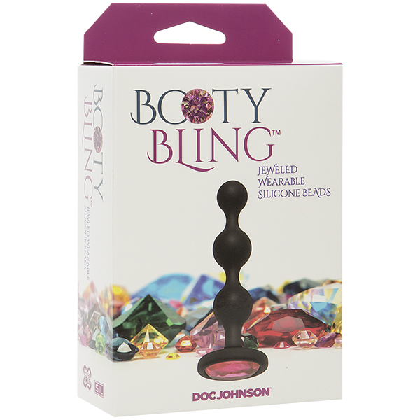 Booty Bling Wearable Jeweled Silicone Beads