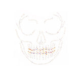 Glow In The Dark Adhesive Skeleton Face Jewels