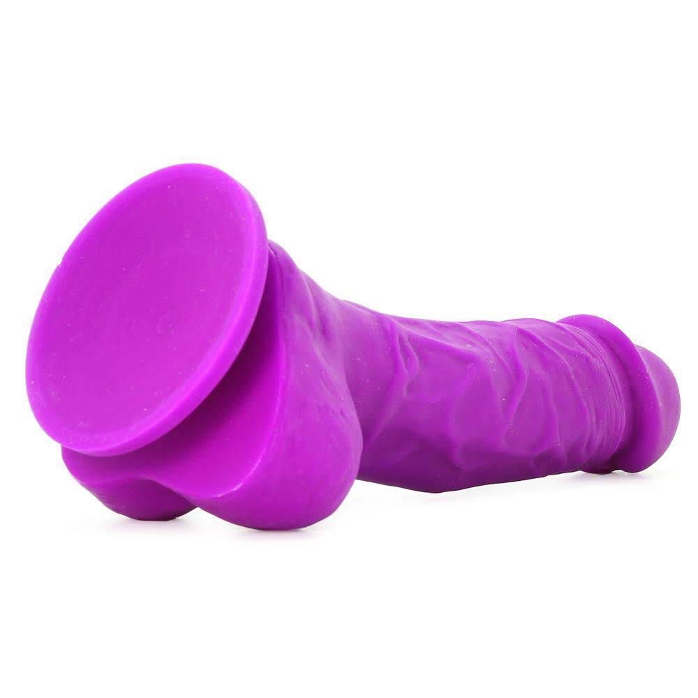 Colours Pleasures 5 inch Dildo - Purple