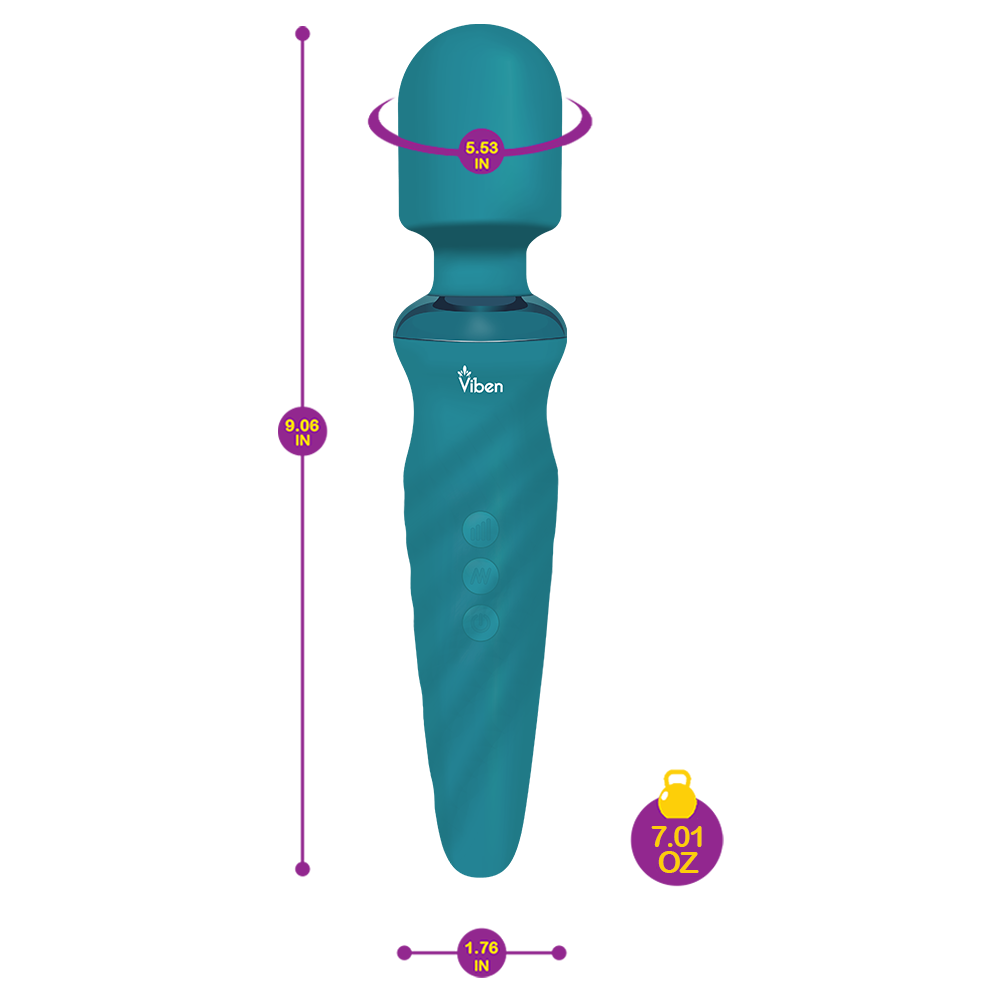 Fierce Intense Vibrating Wand Groove Fierce Intense Vibrating Wand Groove