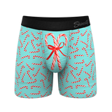 Peppermint Cane Pouch Boxer Brief