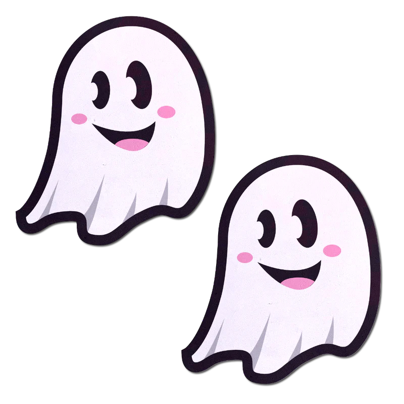 Cute White Ghost Pasties