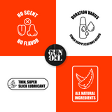 Gun Oil Silicone Based Lubricant - 2 oz.