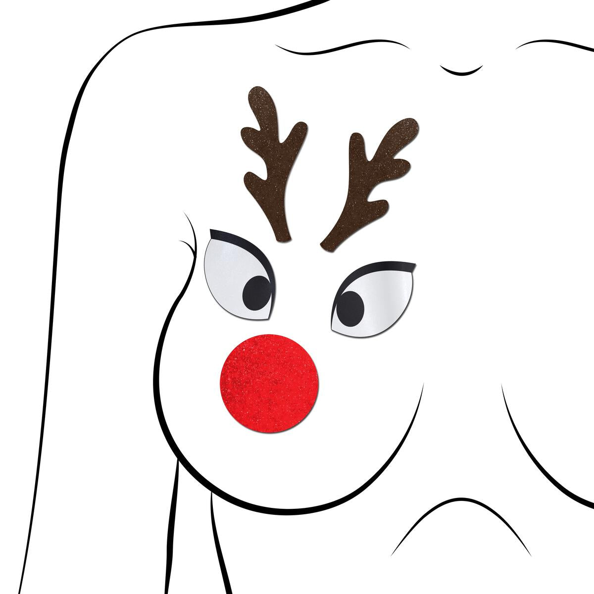 Reindeer Nipple Cover Kit