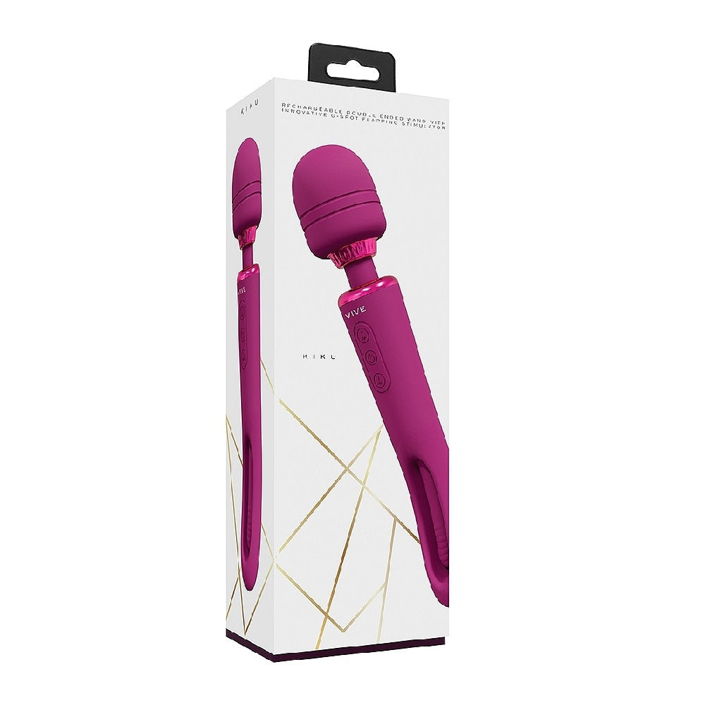 Kiku Double Wand with G-Spot Flapper