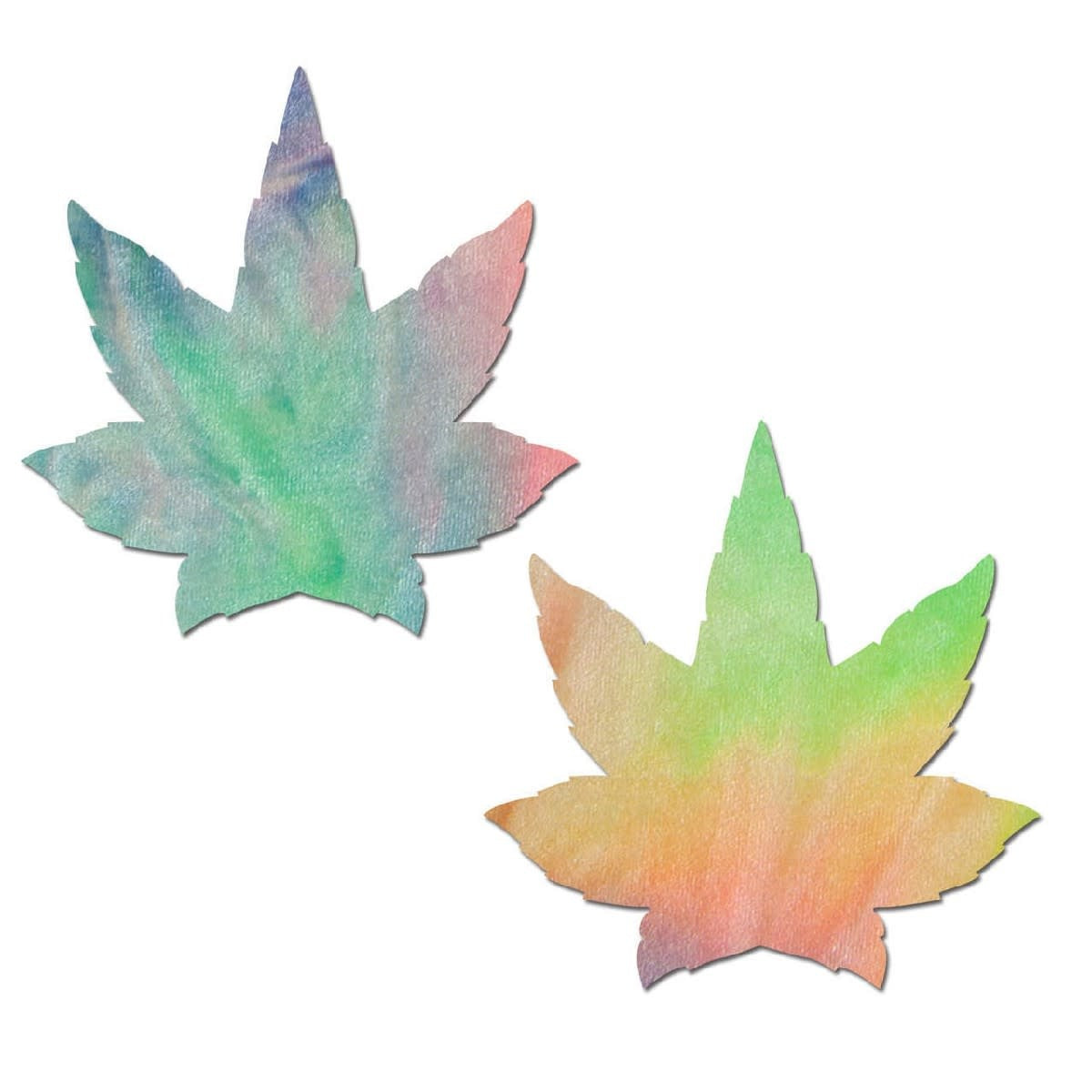 Pastel Tie-Dye Rainbow Weed Pasties