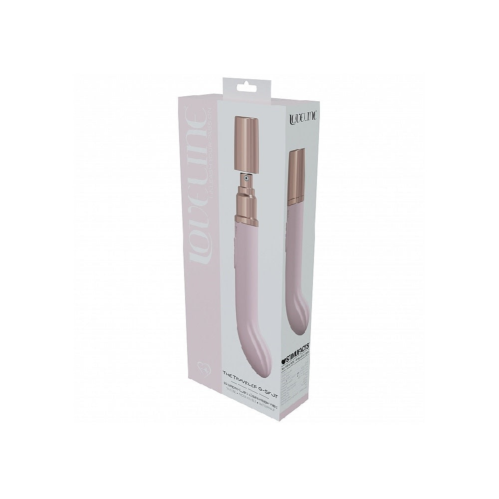 Traveler G-Spot Lube Spraying Vibrator