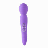 Zoe Maia Dual Vibrating Wand - Purple