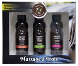 Massage A Trois - Massage Oil 3-Pack