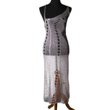 Metal Fiber Crochet Dress