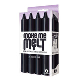 Make Me Melt - Jet  Black 4 Pack