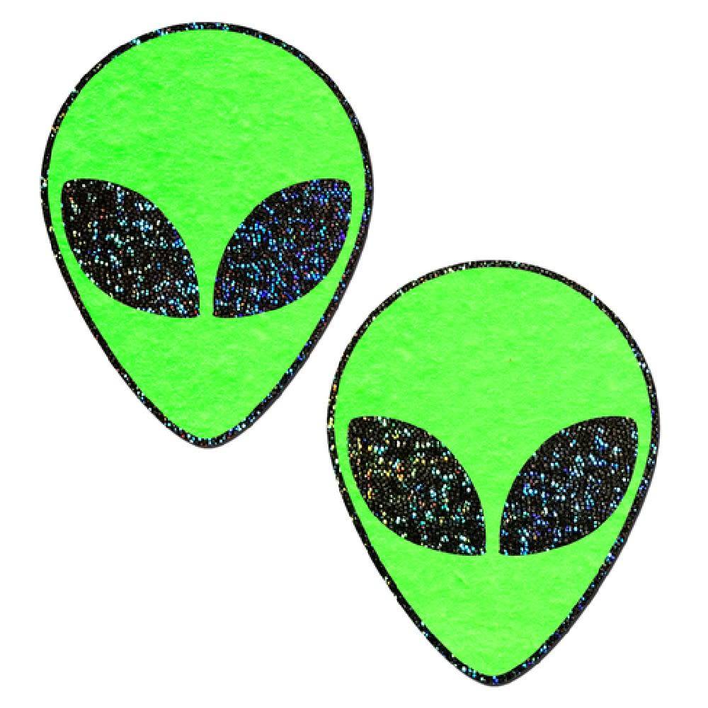 Glow in the Dark Alien Pasties