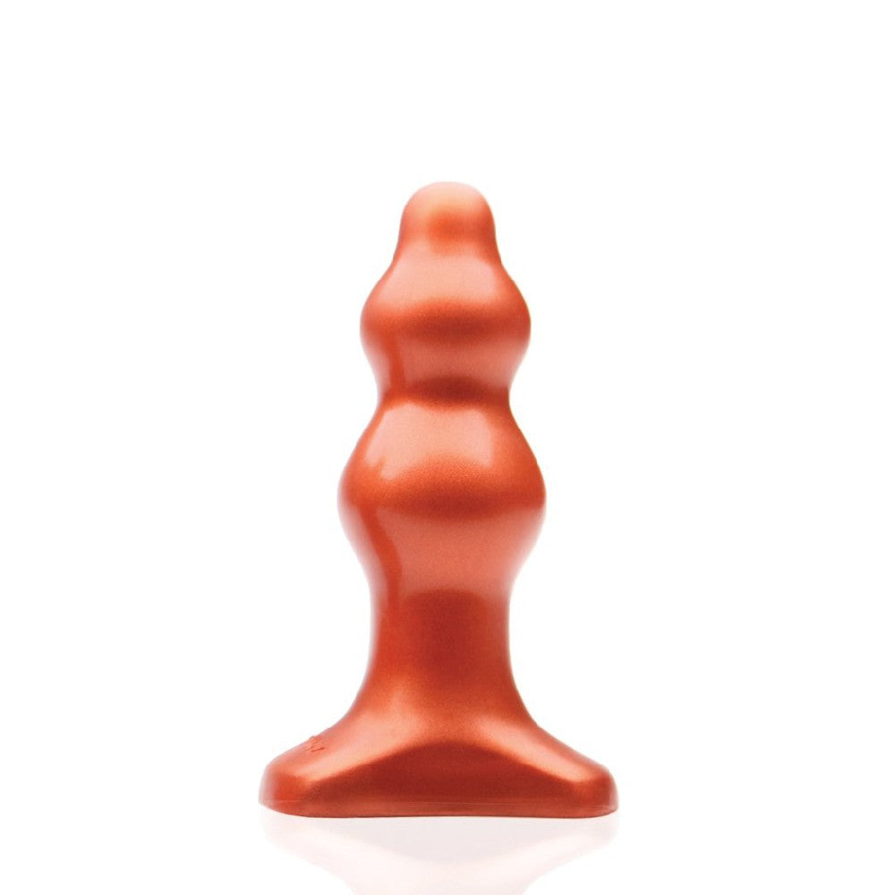 Tantus Severin Super Soft Anal Plug Copper Groove Tantus Severin Super Soft Anal Plug Copper Groove