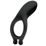 Optimale Rechargeable Vibrating Silicone C Ring - Black