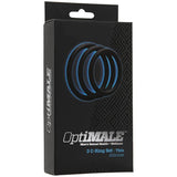 Optimale 3 C-Ring Set - Thin - Black